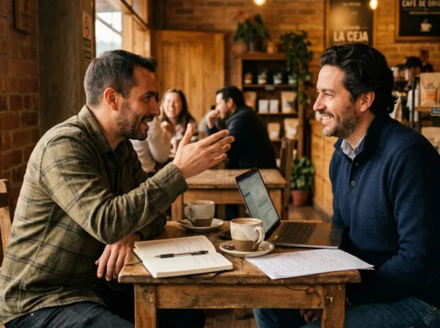 Charla Cafe Uriel Hurtado